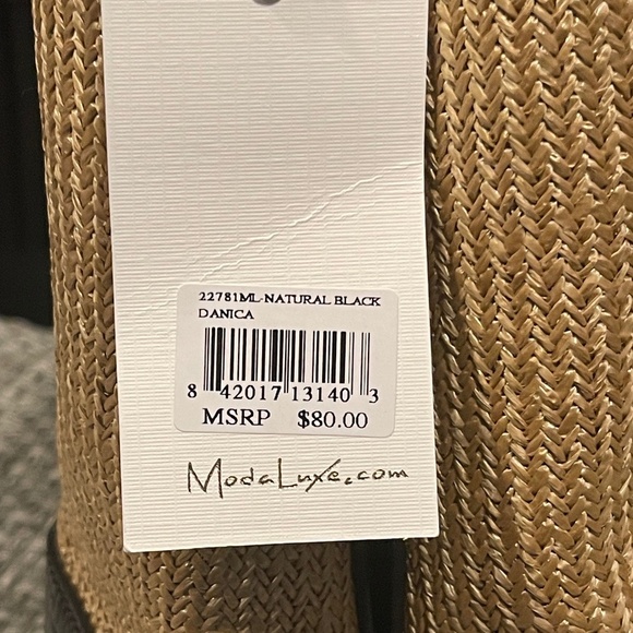 NWT Moda Luxe Vegan Danica Bucket Bag - Picture 9 of 10